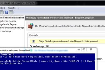 Ausnahmen in den Firewall Regeln mit der Powershell aufdecken