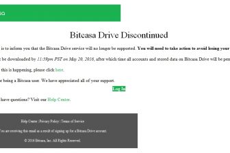 Bitcasa Drive stellt den Betrieb ein