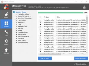 CCleaner fuer Windows  Creators Update