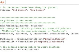 Druckerserver Migration leichtgemacht