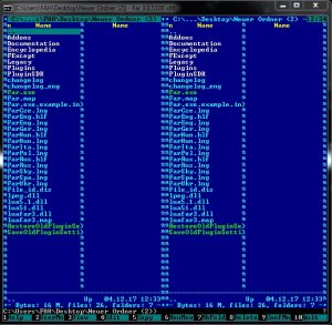 Effiziente Dateiverwaltung a la  Norton Commander