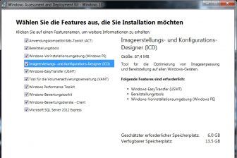 Enterprise Tools fuer die Bereitstellung von Windows