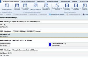 Festplattenmanager Business Bild