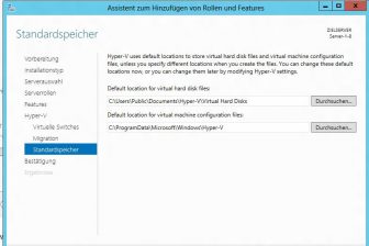 Hyper V Verzeichnis