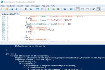 Installierte Programme mit der Powershell auflisten
