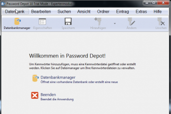 Komfortabler Passwort Save