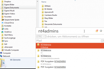 Live Suche fuer den Windows Explorer