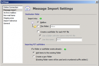 Message Import