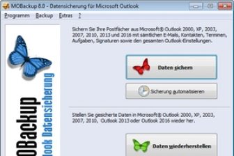 Outlook Backup regelmaessig durchfuehren