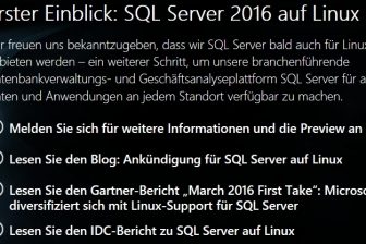 SQL Server unter Linux einsetzen