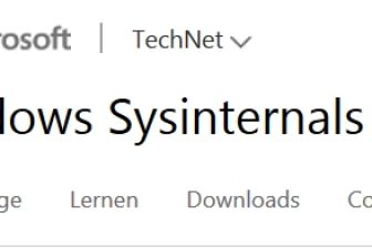 Update Sysinternals Suite von Russinovich