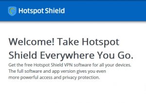 VPN mit  Hotspot Shield