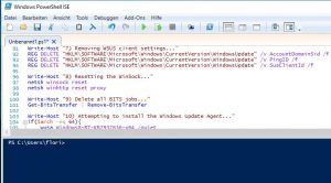 Windows Update Funktion mit Powershell reparieren