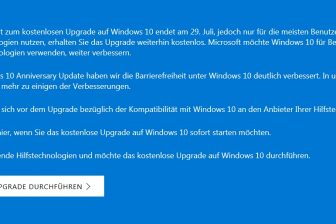 Windows  weiterhin kostenlos beziehen