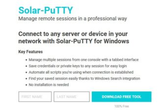 solarwinds putty