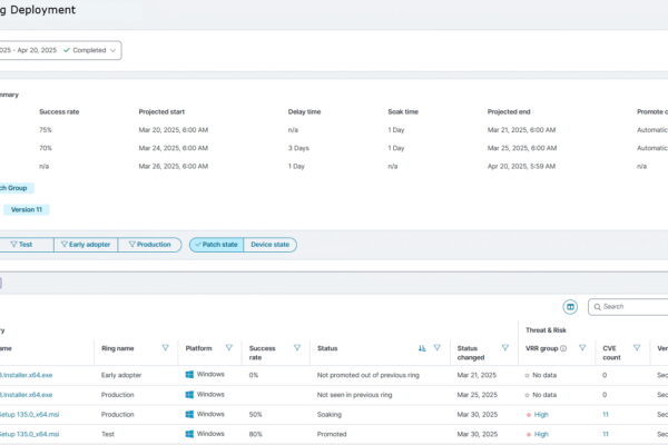 Ivanti Ring Development Patch State