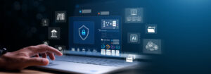 cyber security concept, Login, User, identification information security and encryption, secure Internet access, cybersecurity, secure access to user's personal information